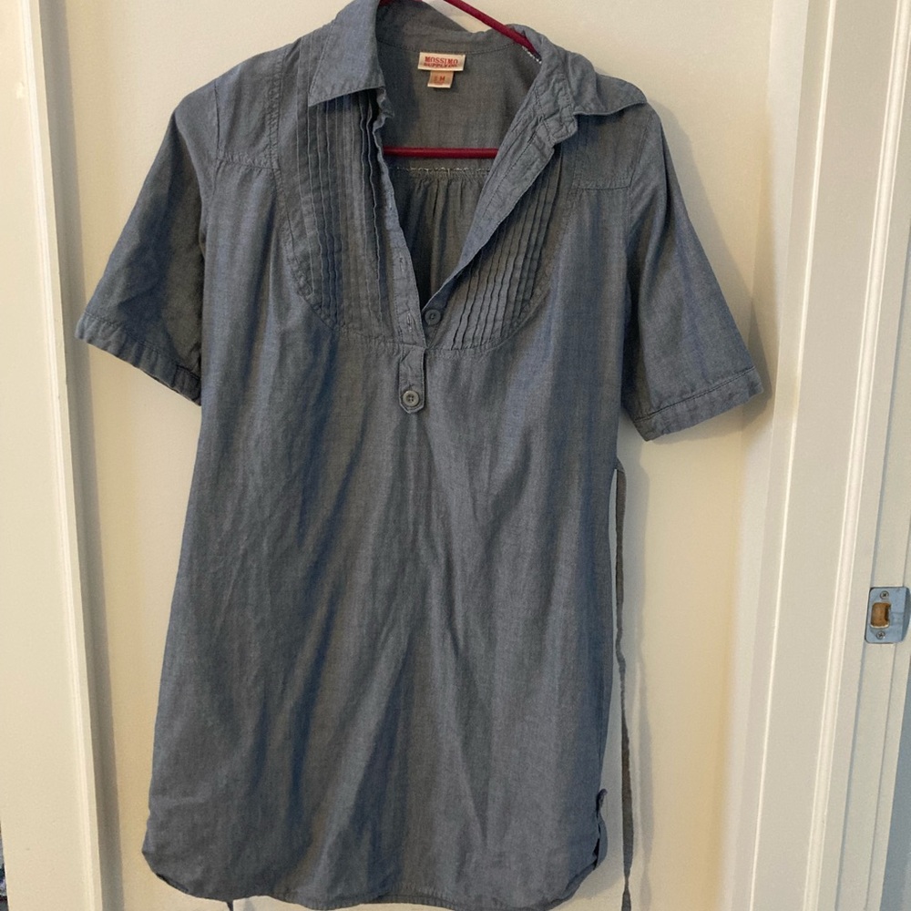 Mossimo Supply Co. Gray Denim Dress - Picture 4 of 5